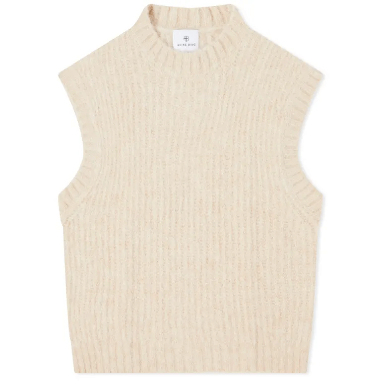 Anine Bing Adam vest, beige