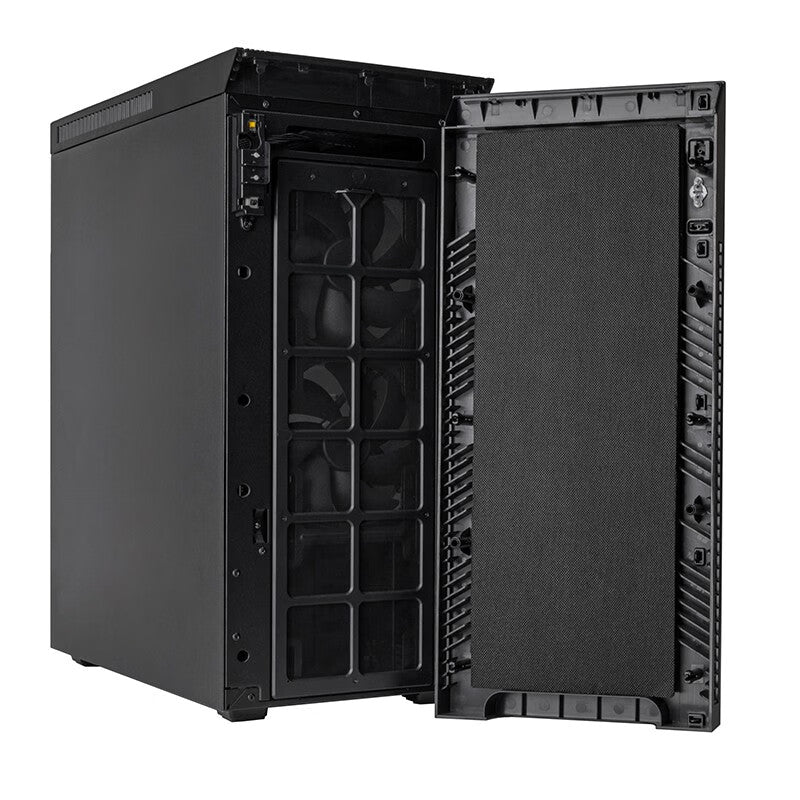 Case SilverStone KL07-E, Midi Tower, SST-KL07B-E, black