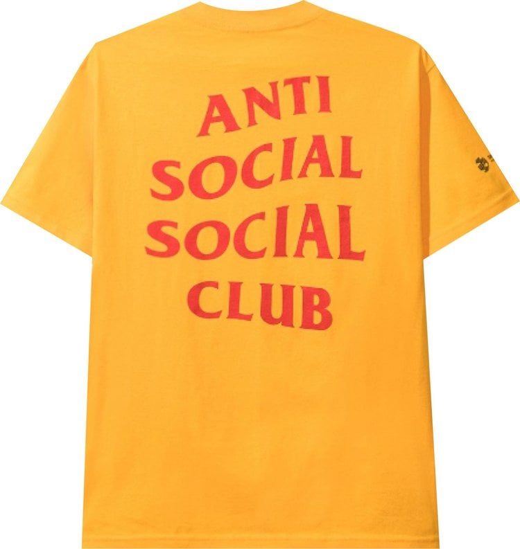 Anti Social Social Club x DHL Tee 'Gold', gold