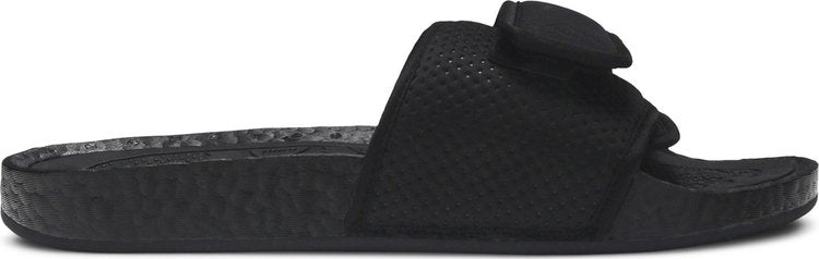 Adidas Pharrell x Boost Slides 'Triple Black' Sandals, Black