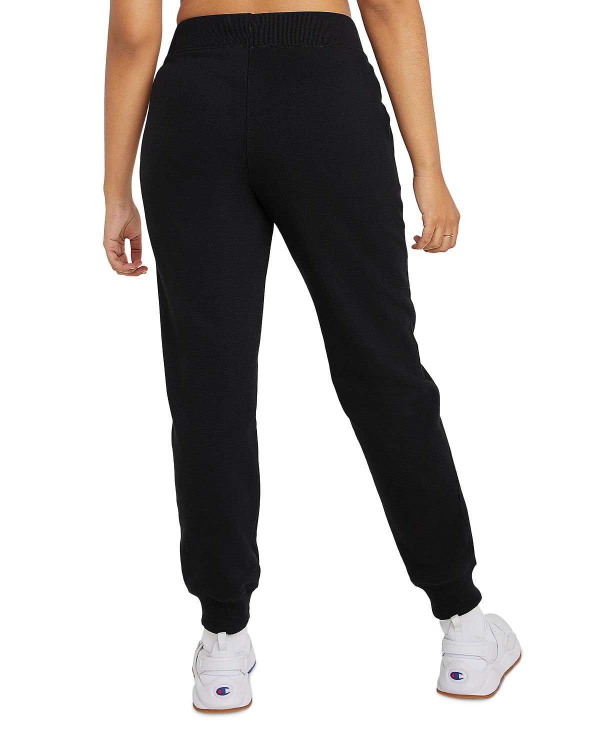 Champion Women's Logo Drawstring Sweatpants, Black