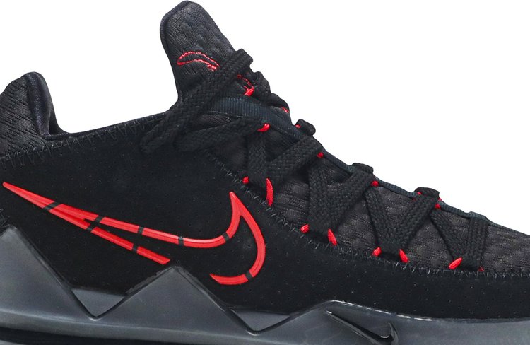 Nike LeBron 17 Low 'Bred' Sneakers, Black