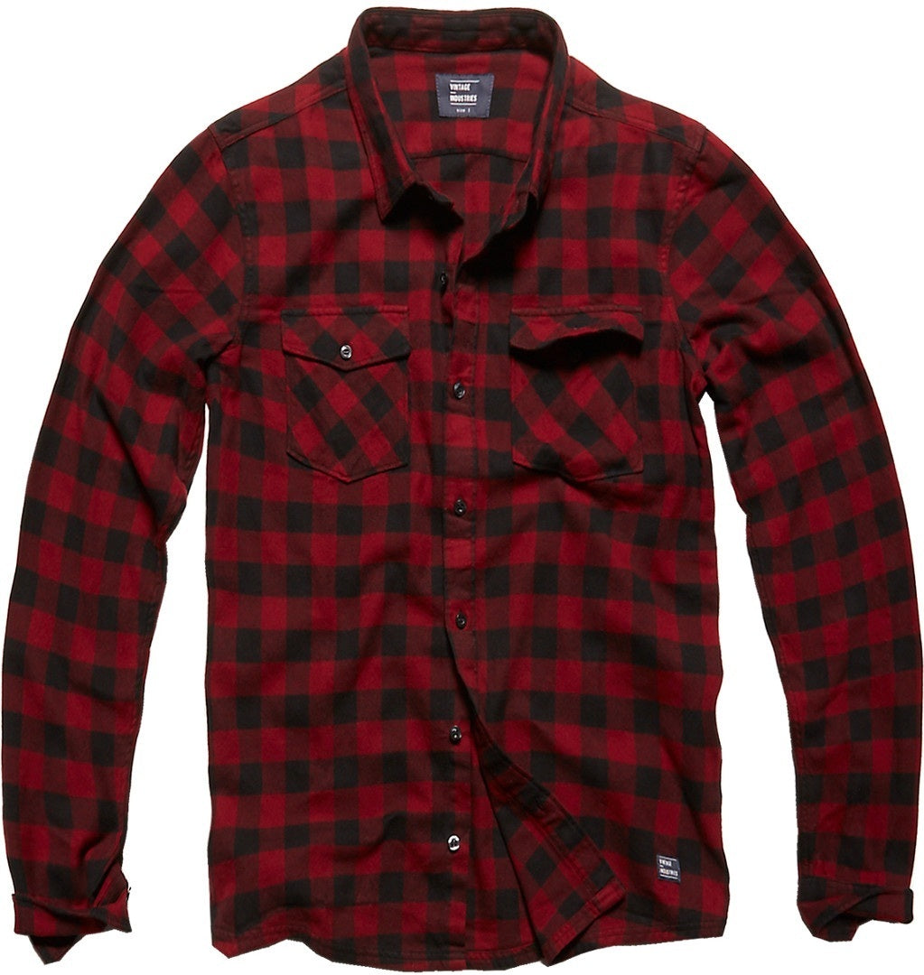 Vintage Industries Harley Shirt, Red