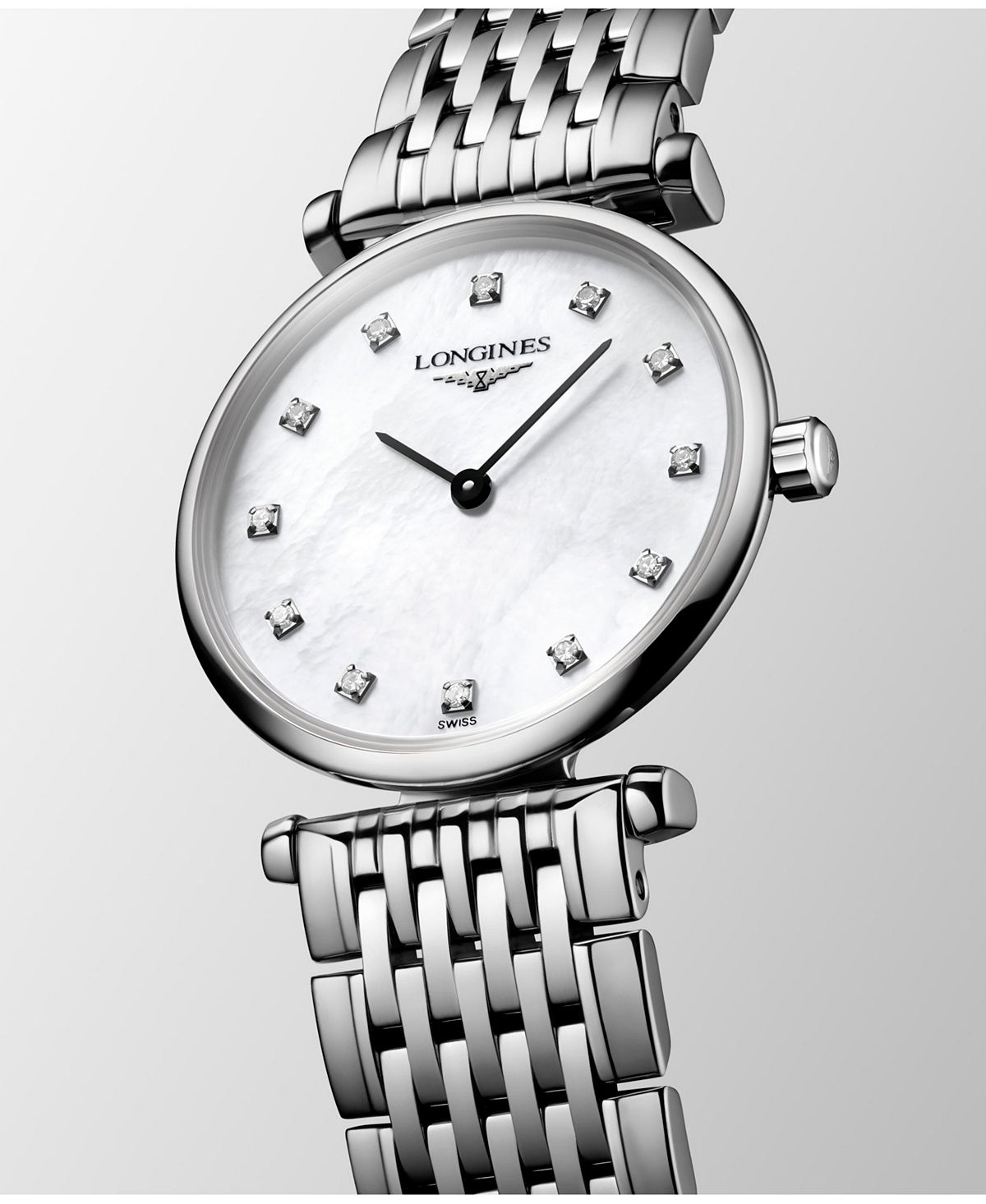 La Grande Classique Women's Watch with Stainless Steel Bracelet L42094876 Longines