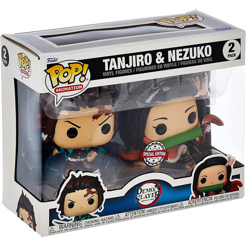 Funko Pop! Animation: Demon Slayer Tanjiro & Nezuko