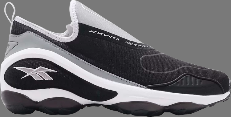 حذاء رياضي dmx run 10 slip 'black' من Reebok، باللون الأسود