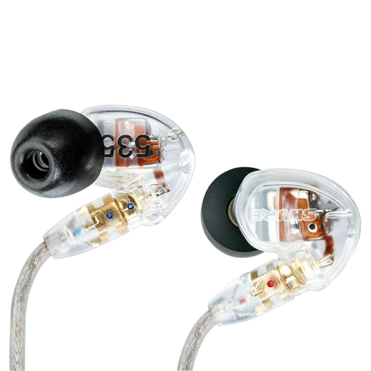 سماعات أذن Shure SE535، شفافة