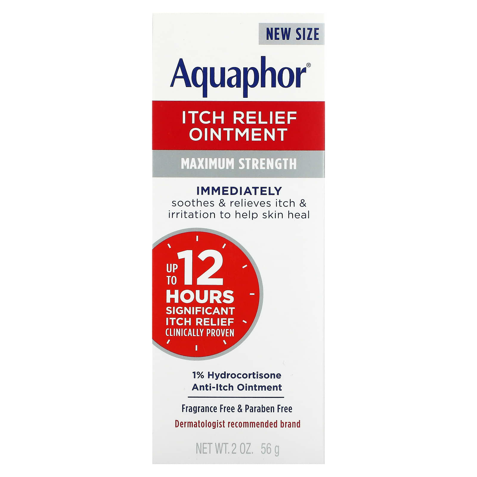 Aquaphor itching ointment without fragrance, 56 g