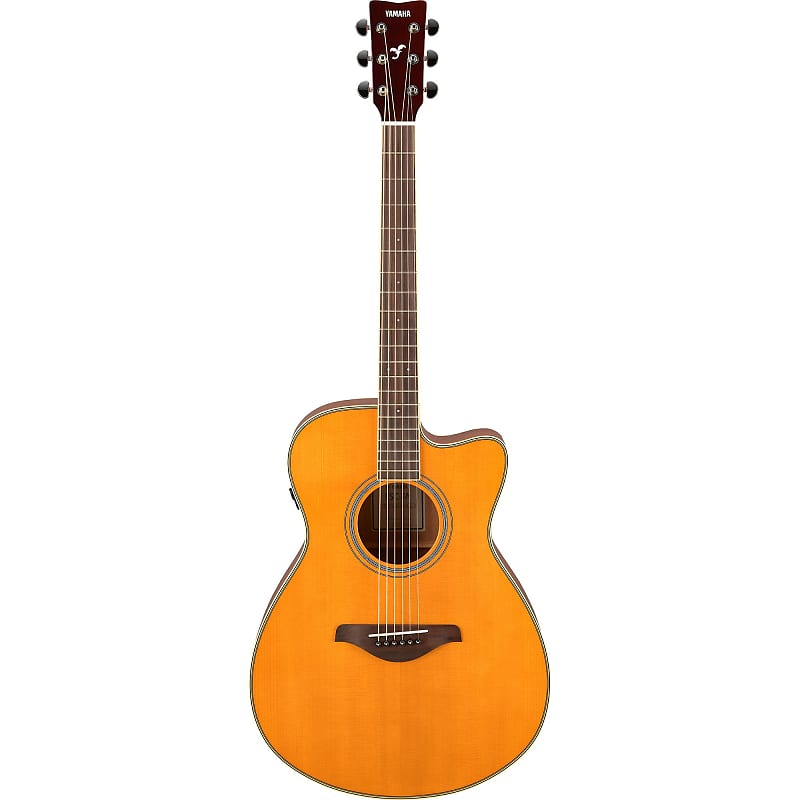 Concert acoustic electric guitar Yamaha FSC-TA TransAcoustic