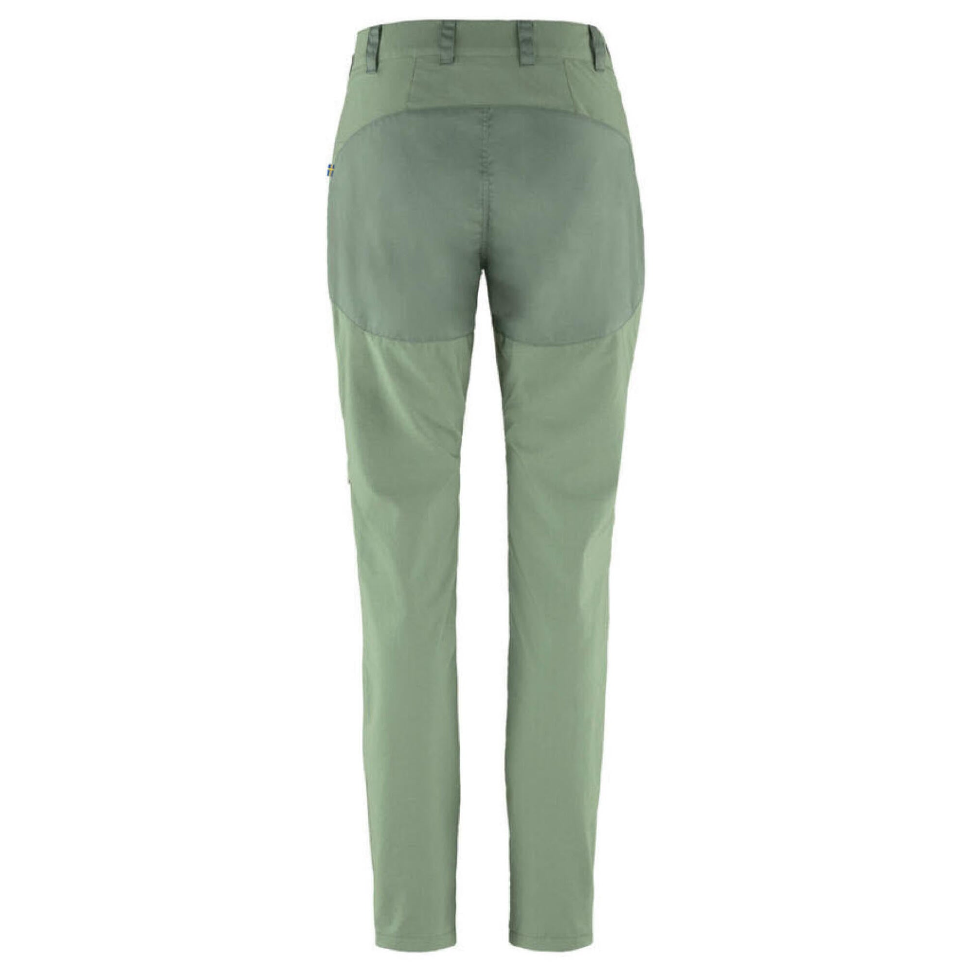 Fjallraven Abisko Midsummer Trs W Pants with Elastic Waist, Mint Green