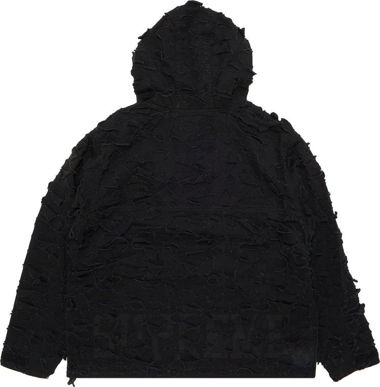 سترة Supreme x Griffin Anorak 'Black'، باللون الأسود