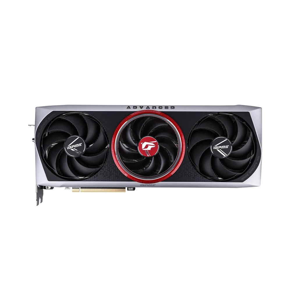 Video card Colorful iGame GeForce RTX 4070 Ti Super Advanced OC, 16 GB, silver