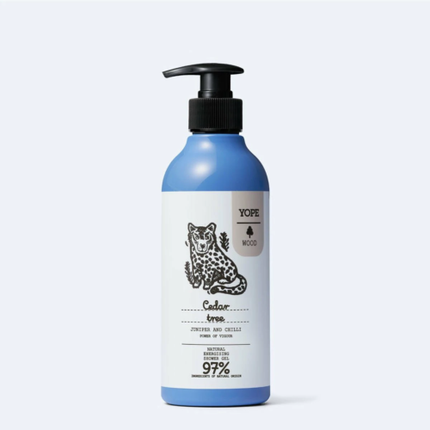 Yope Shower Gel “Cedar, Juniper and Chili Pepper” 400 ml