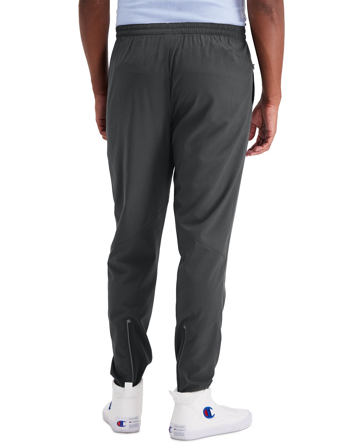 Men's core Champion training pants, gray