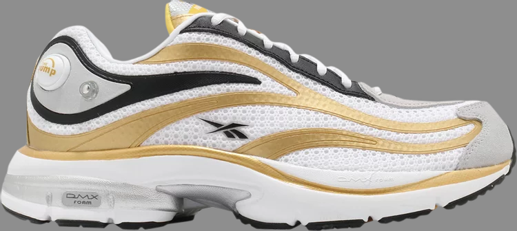 حذاء رياضي Premier pump paris 'gold metalic' من Reebok باللون الأبيض