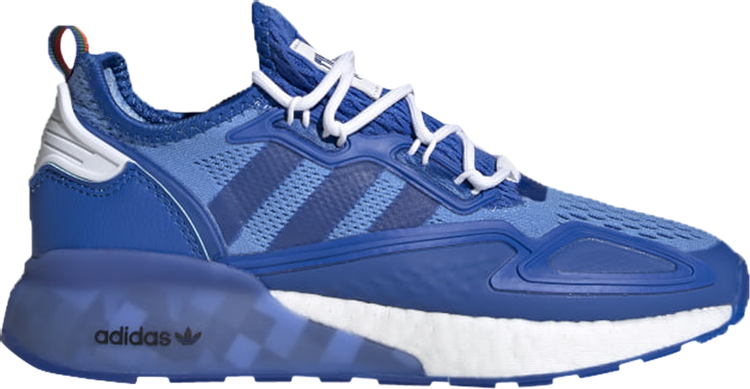 حذاء رياضي Adidas Ninja x ZX 2K Boost J 'Time In - Blue' باللون الأزرق