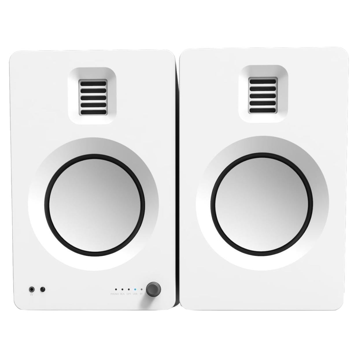 Bookshelf speakers Kanto TUK Premium, 2 pcs, matte white