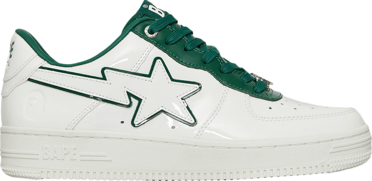 Sneakers Bapesta #8 M1 White Green, white