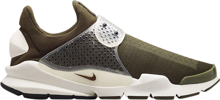 Nike Fragment Design x Sock Dart 'Dark Loden' Sneakers, Green