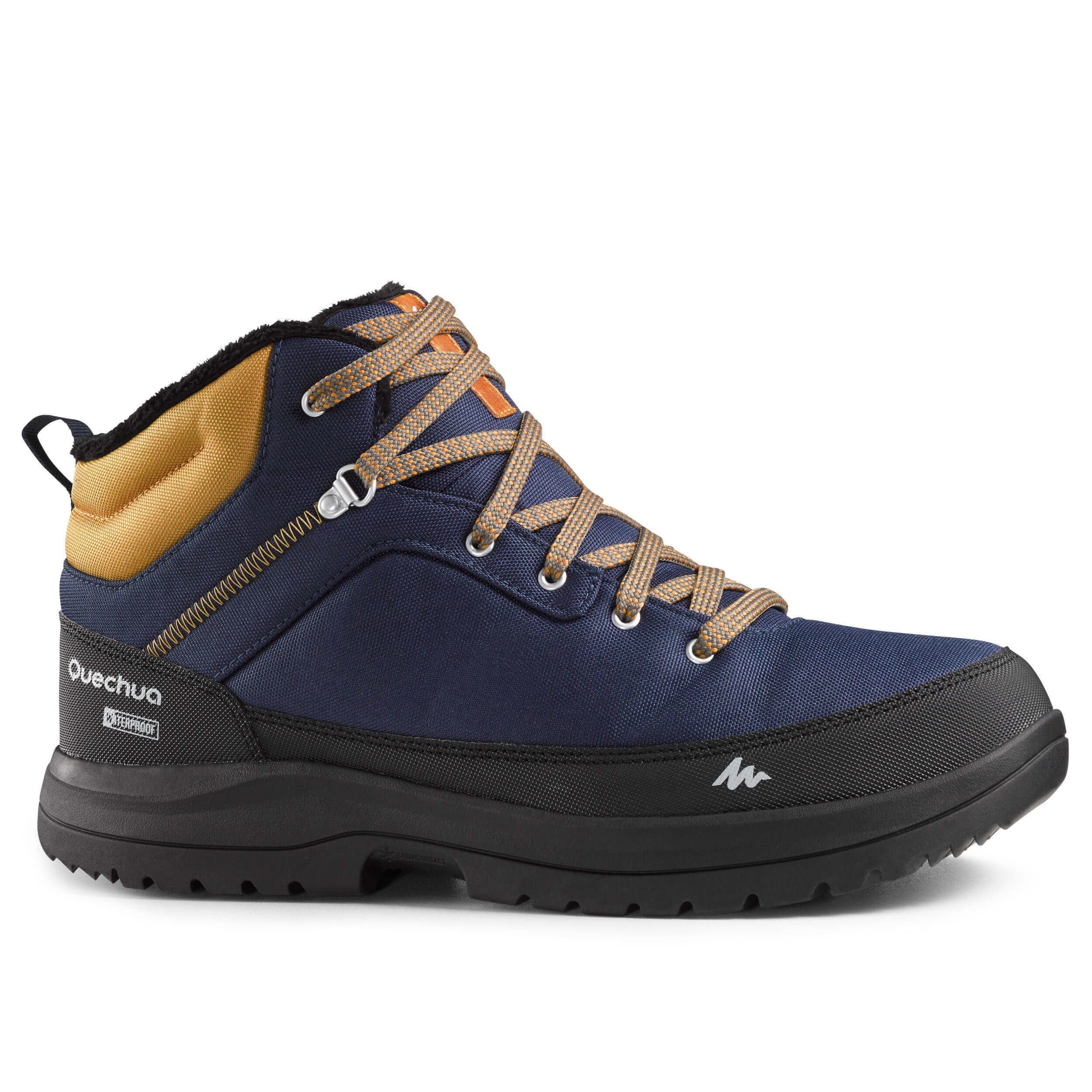 Men's warm waterproof hiking boots sh100 ultra-warm QUECHUA