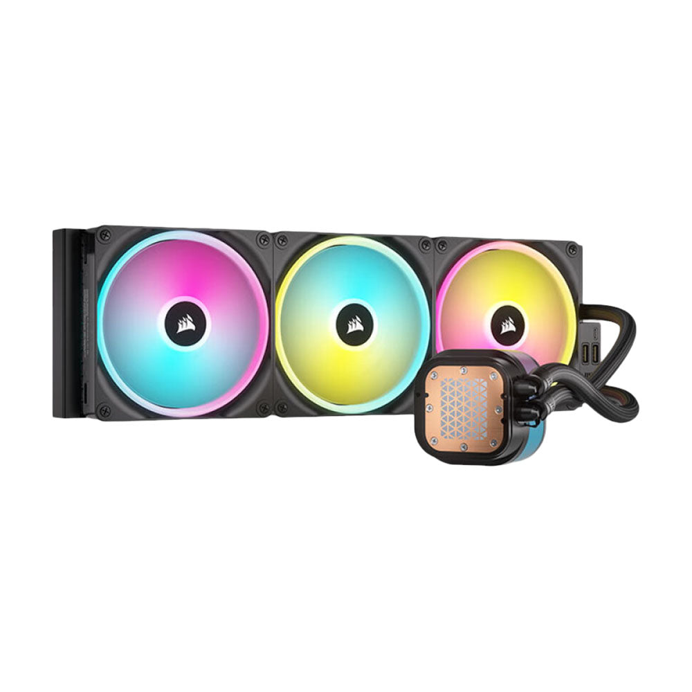 Corsair iCUE Link H170i RGB water cooling system, black