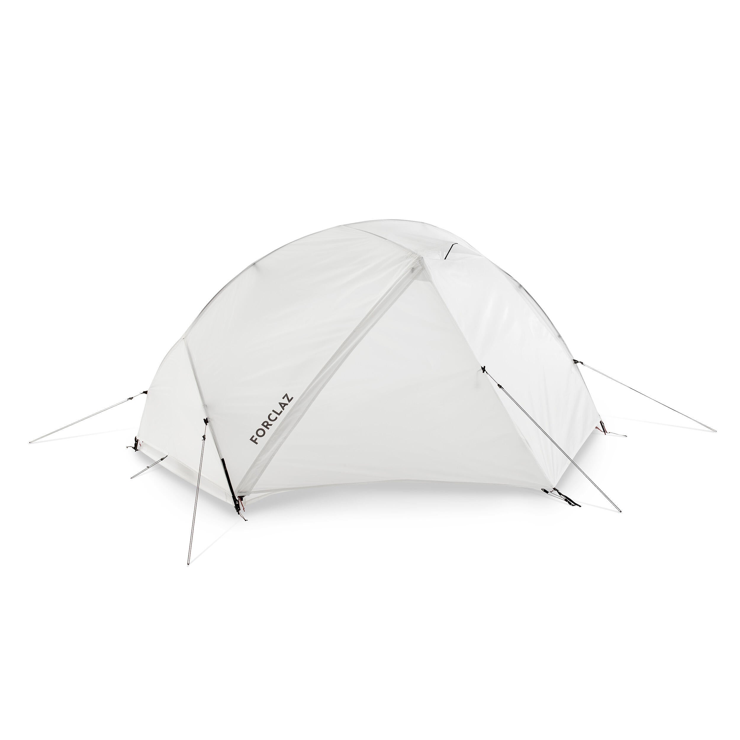 2-person trekking dome tent Forclaz Minimal Edition MT900, white