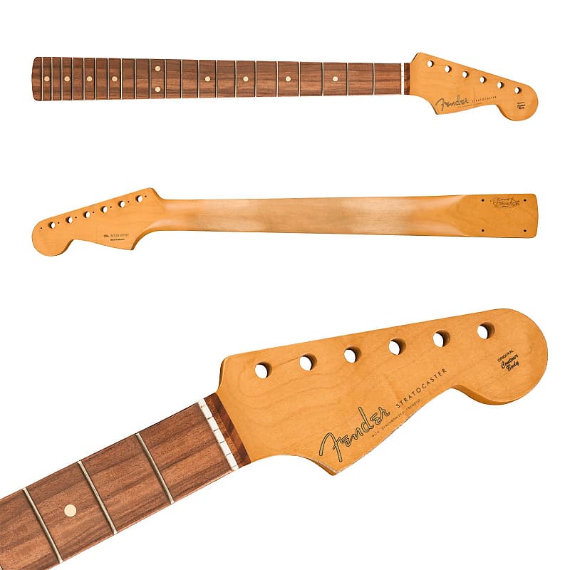 Fender Road Worn 60's Stratocaster Neck, 21 Frets, Pau Ferro C Shape 0999833921 Stratocaster Neck