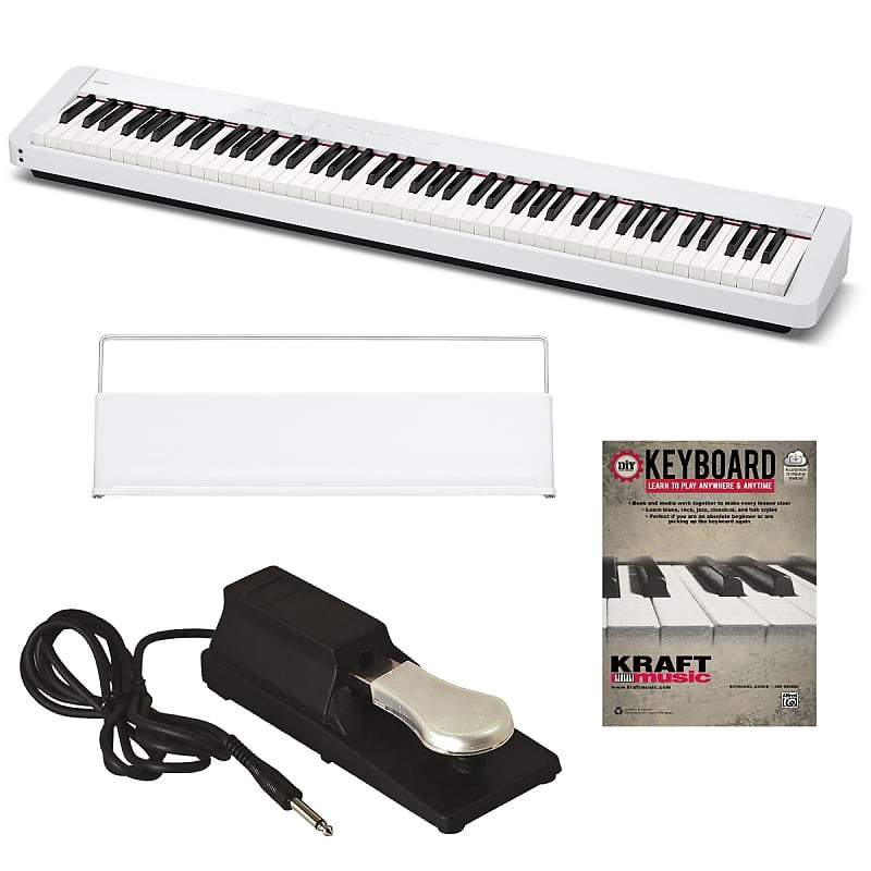 Casio Privia PX-S1100 Digital Piano - White BONUS SET PX-S1100 - White