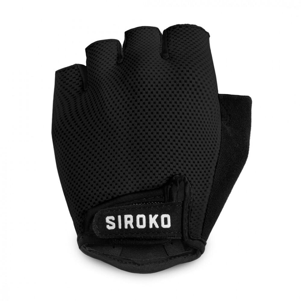 Cycling gloves Aero Black SIROKO, black