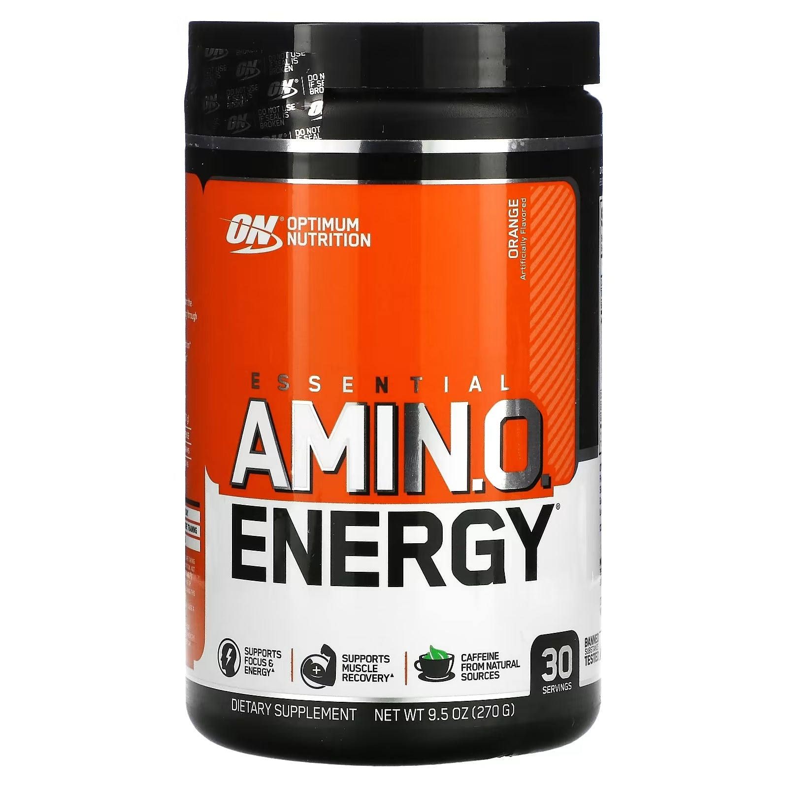 Food Supplement Optimum Nutrition ESSENTIAL AMIN. ENERGY with orange, 270 g