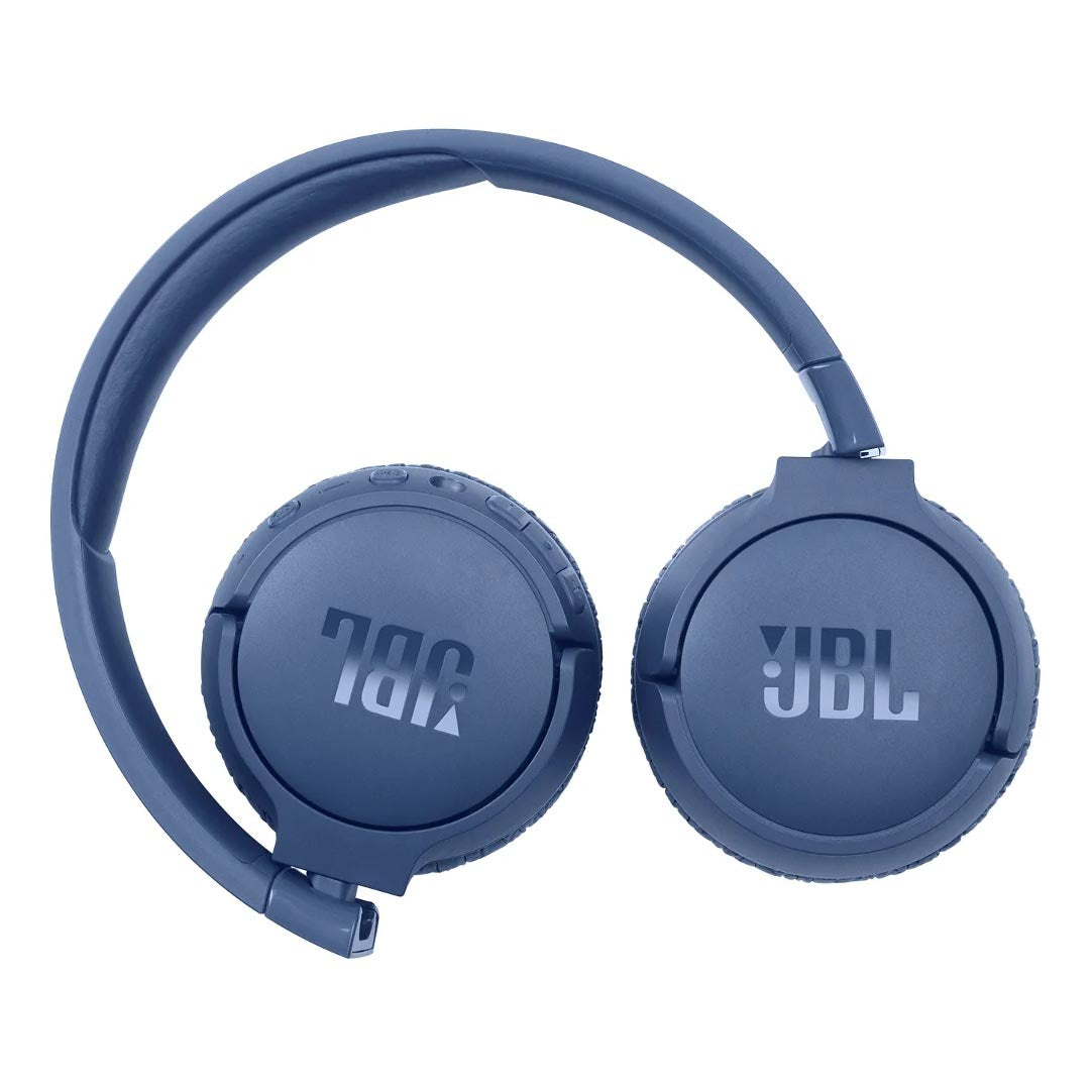 سماعات JBL Tune 660NC اللاسلكية، باللون الأزرق