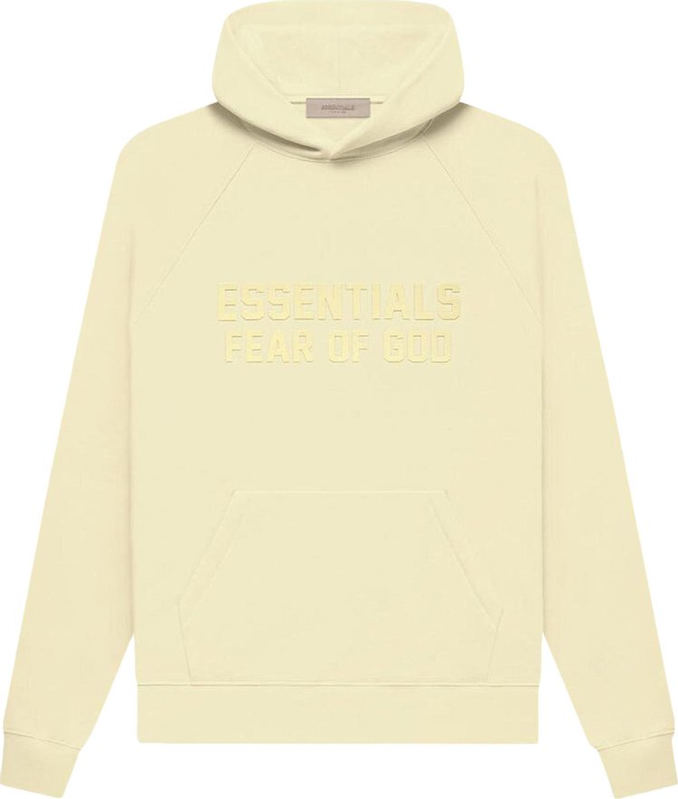 Fear of God Essentials Hoodie 'Canary', yellow