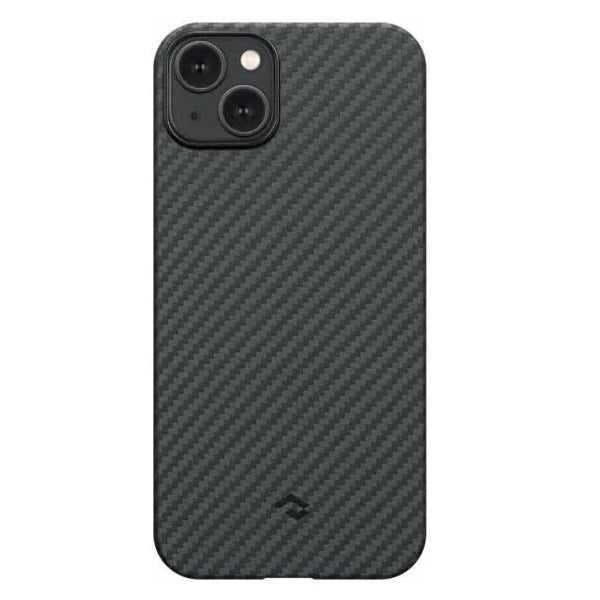 Pitaka MagEz Case 3 for iPhone 14 Plus, 1500D Black/Grey(Twill)