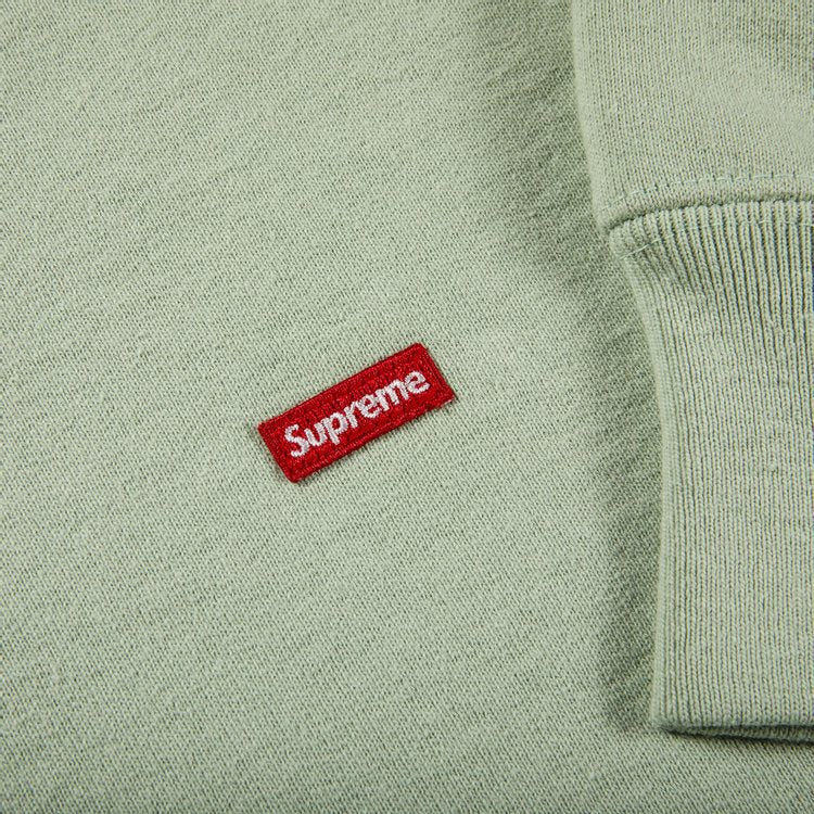 سويت شيرت Supreme Small Box Crewneck 'Mint'، أخضر