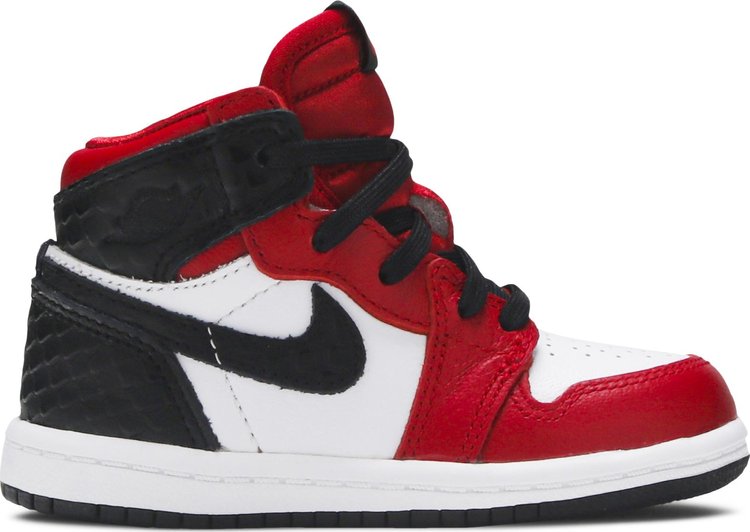 حذاء Air Jordan 1 Retro High OG TD Satin Red