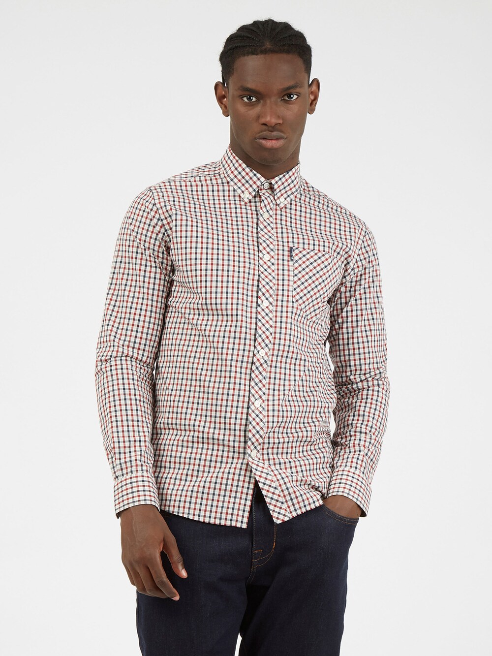 Ben Sherman Regular Fit Button Down Shirt, Mixed Colors