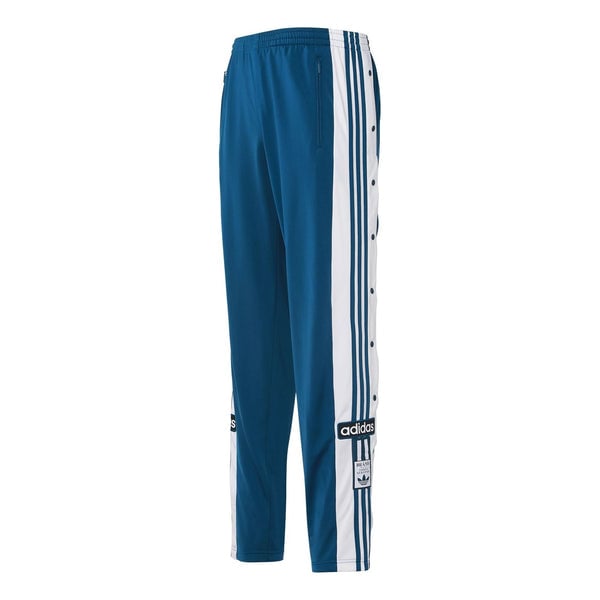 بنطلون رياضي adidas originals Snap Pants Retro Sports Pants أزرق داكن