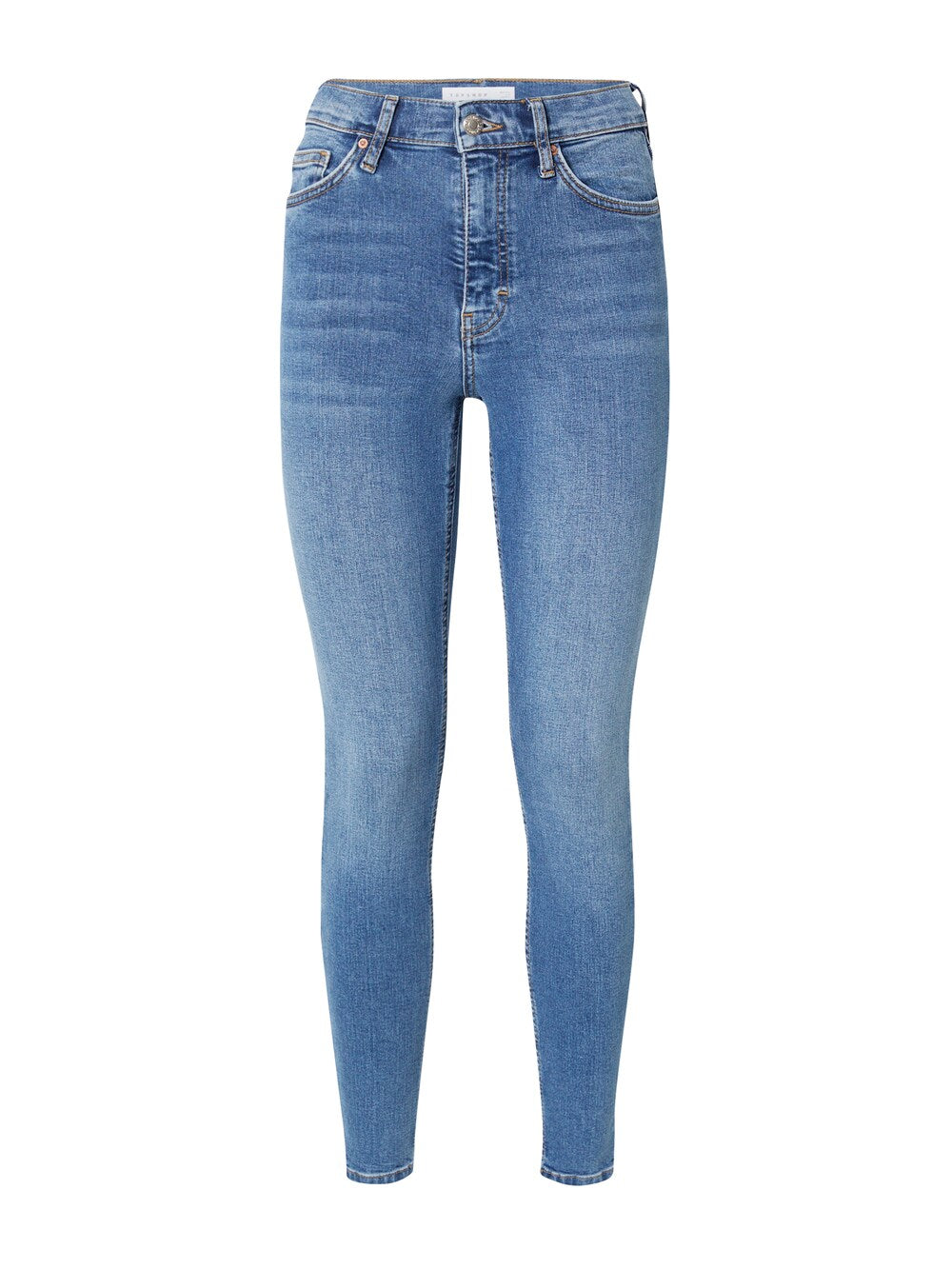 Topshop Jamie Slim Fit Jeans, Blue