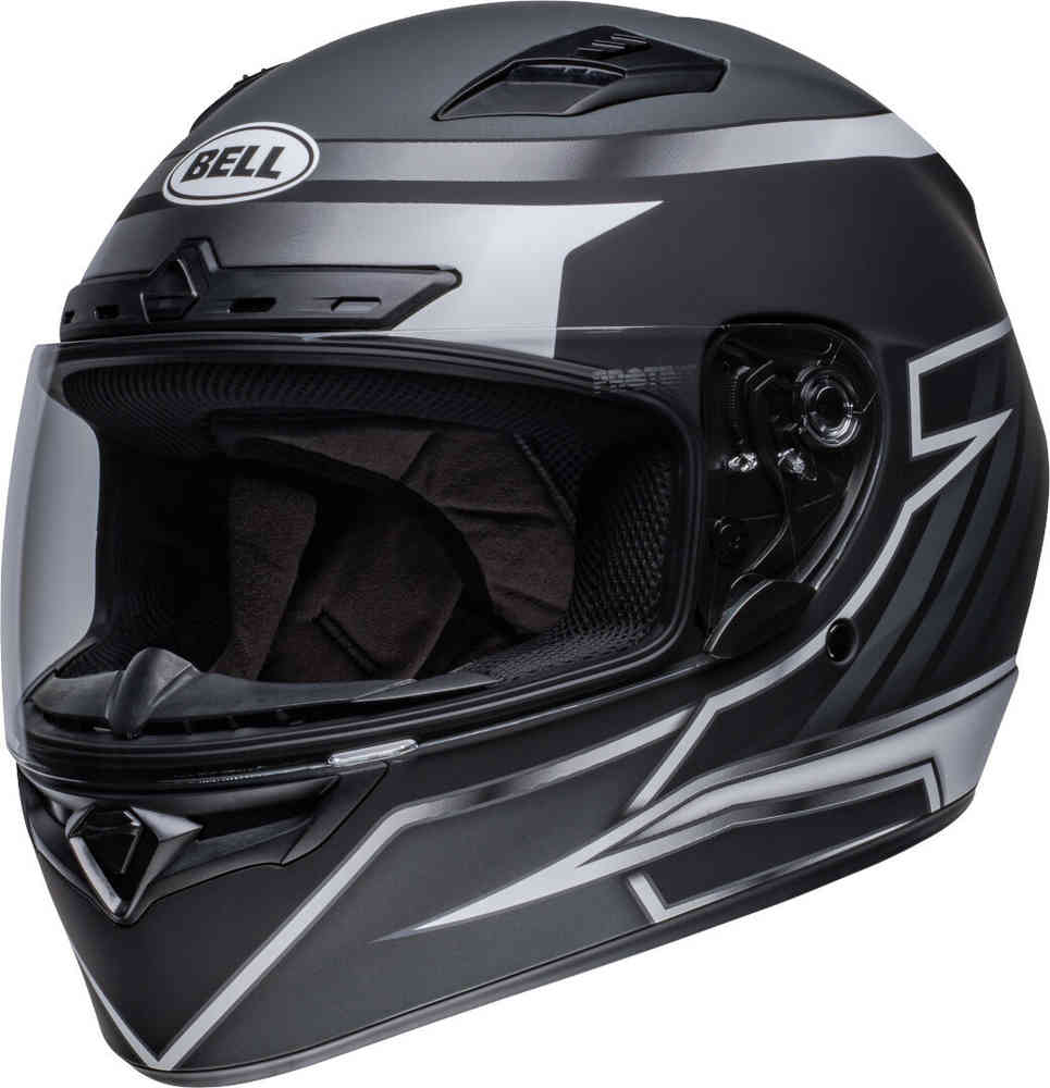 Mips Raiser DLX Bell Qualifying Helmet, Matte Black/White