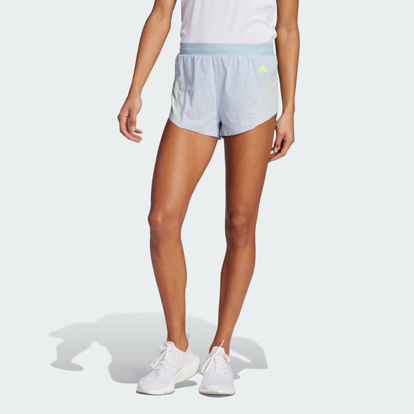 Shorts (WMNS) adidas Adizero Running Split Shorts 'Wonder Blue', blue