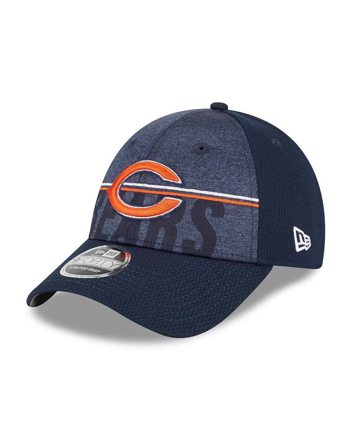 Chicago Bears Men's Navy Blue Adjustable Cap 2023 NFL Training Camp Primary Logo 9FORTY New Era