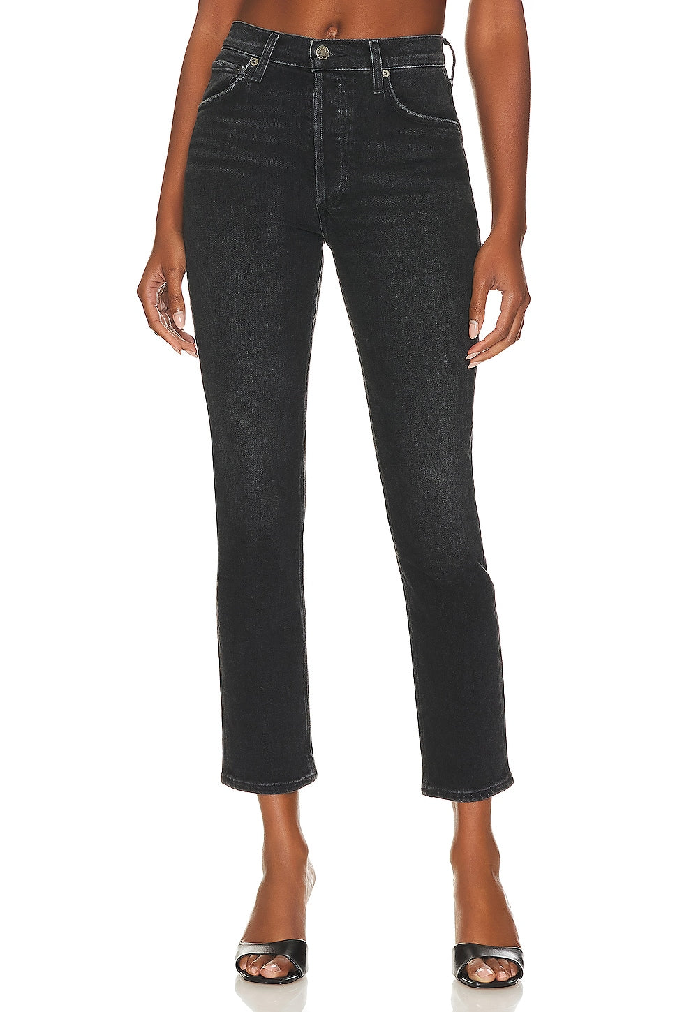 AGOLDE Riley Long High Jeans, Panoramic