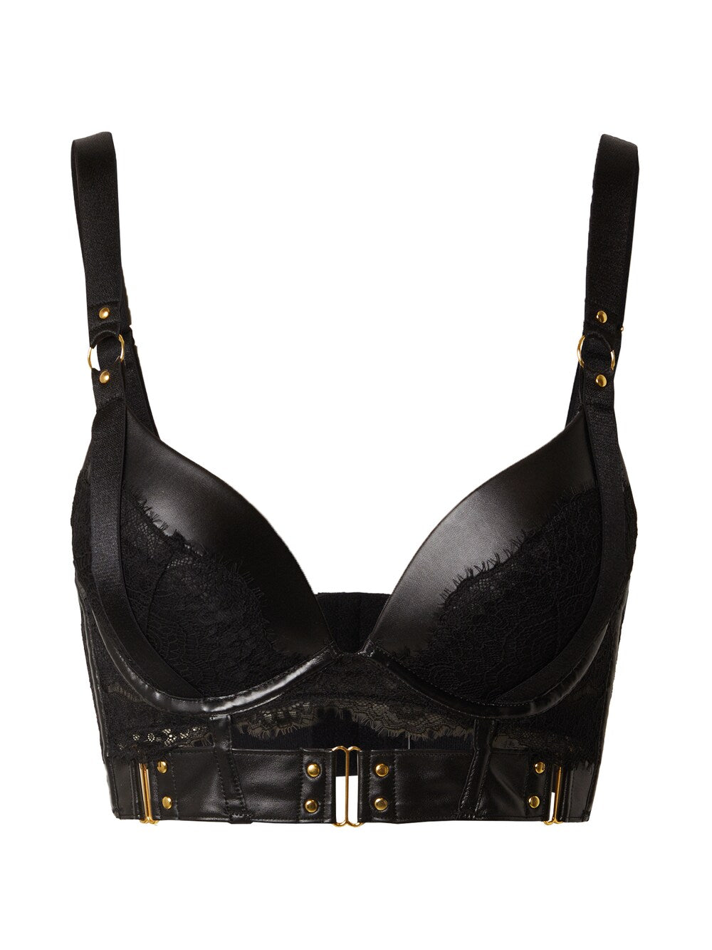 Hunkemöller Occult push-up bra, black