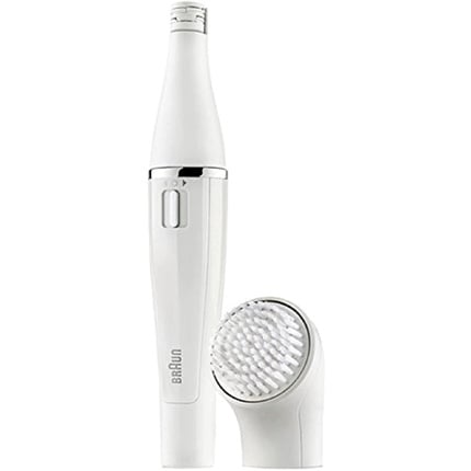 Se830 Women's Facial Hair Epilator and Chin Cleaning Brush, Braun