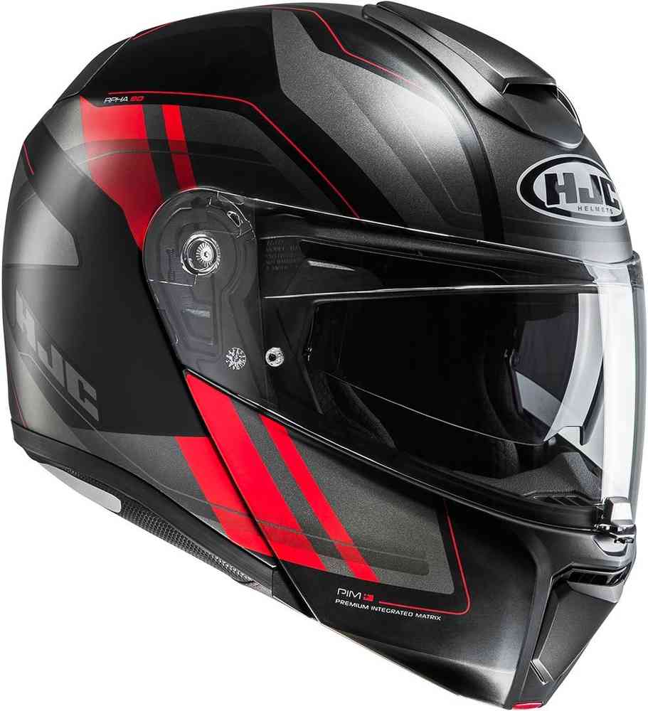 RPHA 90 Tanisk Helmet HJC, matte black/red