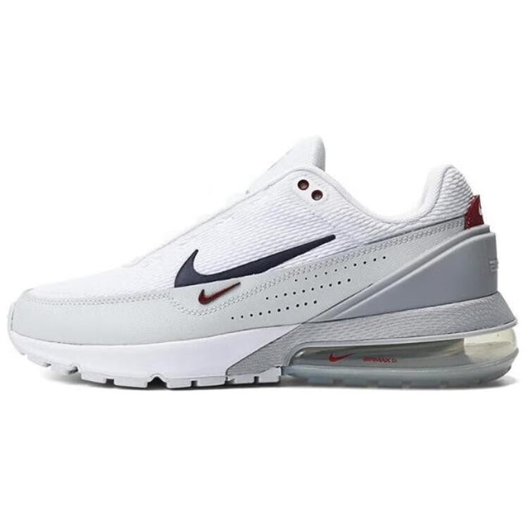 Air Max Pulse Men's Low Top Running Shoes White/Grey Nike