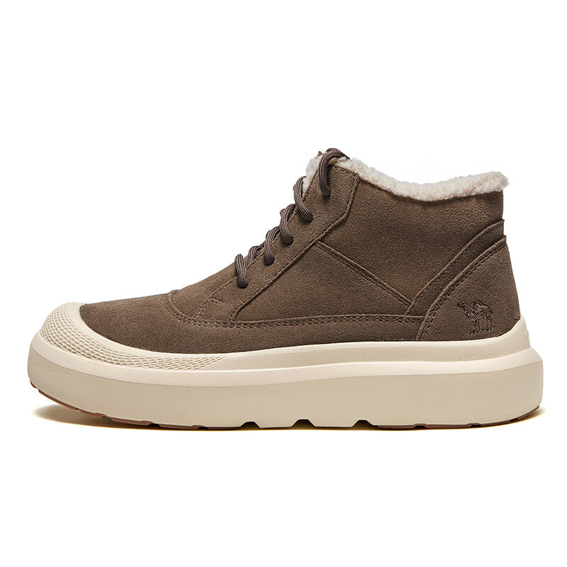 Winter boots for men Camel, black