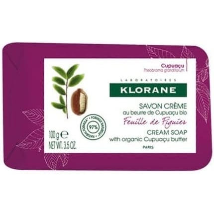 Cream soap with fig leaves 100 g, Klorane