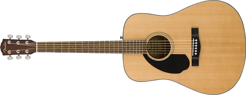 جيتار صوتي 097-0115-021 جيتار صوتي Fender CD-60S Dreadnought لليد اليسرى طبيعي