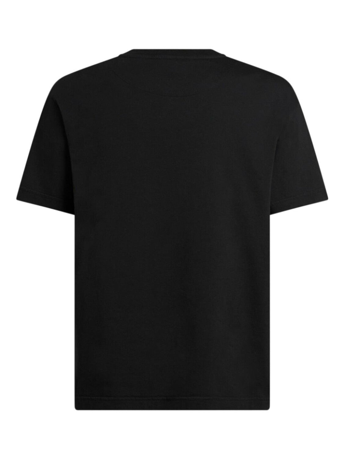 ETRO cotton t-shirt with embroidered logo, black